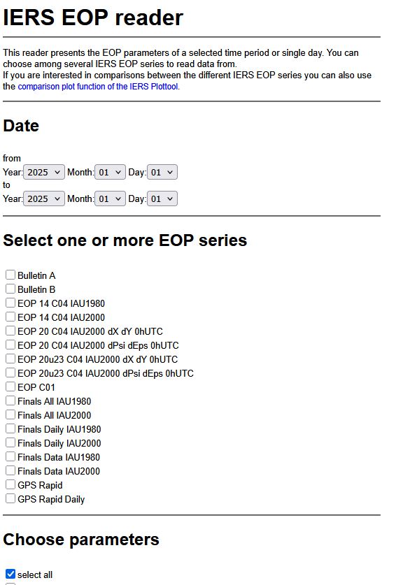 EOP reader